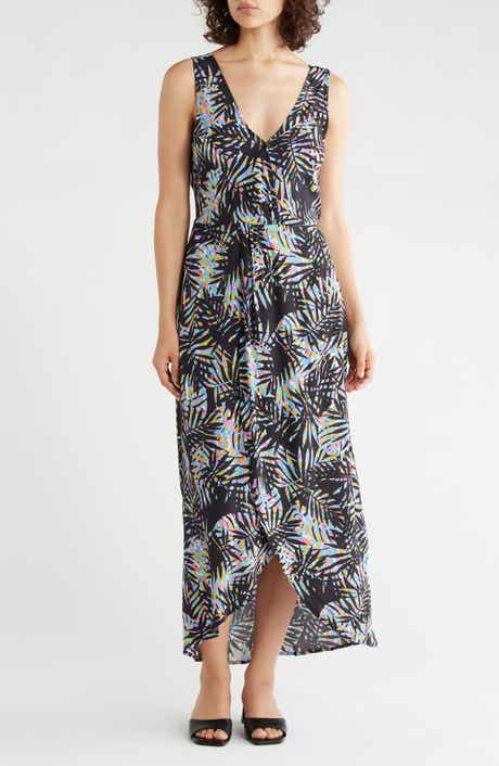 Lovestitch Front Twist High Low Maxi Dress