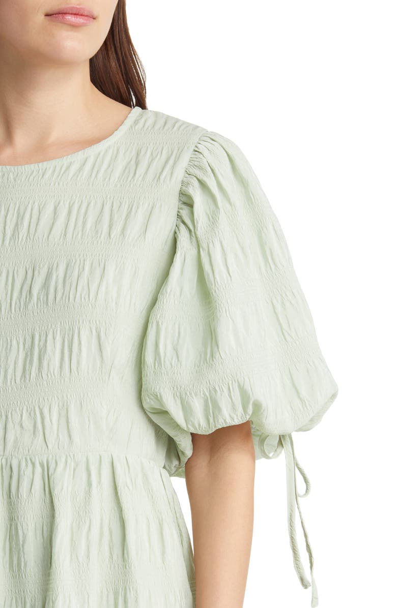 MOON RIVER Woven Textured A-Line Dress, Alternate, color, 