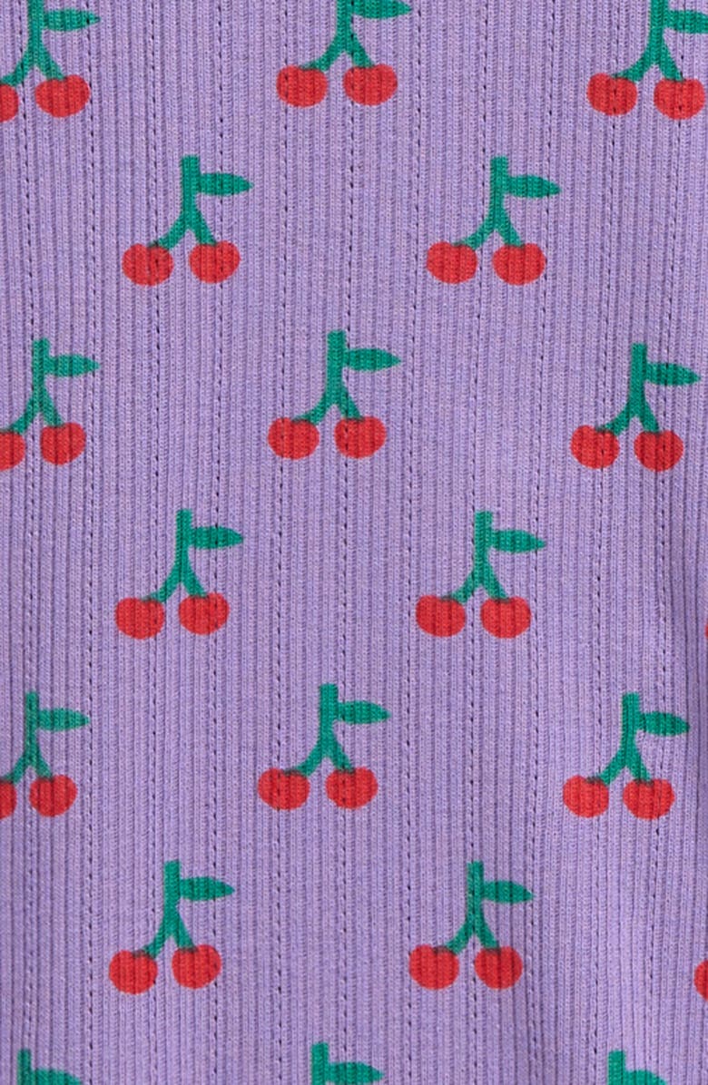 Bobo Choses Kids' Cherry Print Organic Cotton Turtleneck, Alternate, color, 