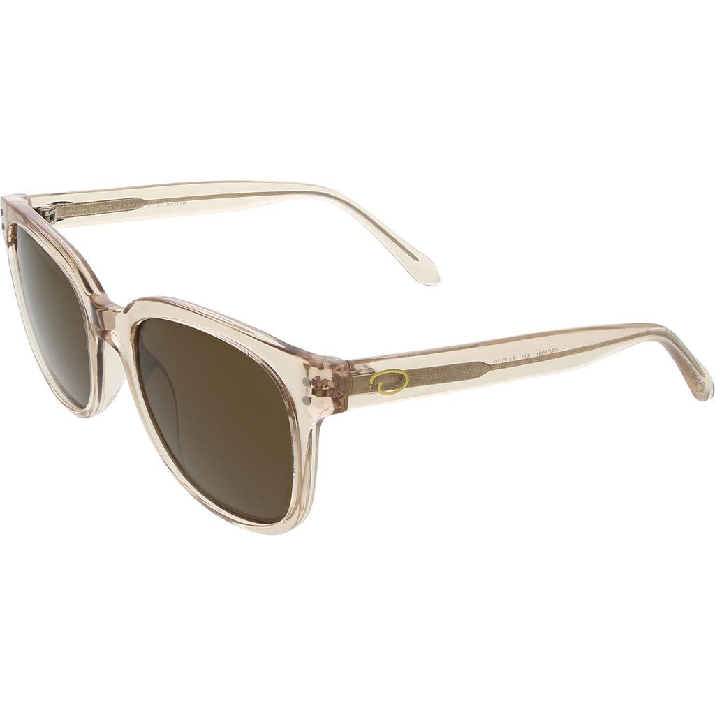 Oscar De La Renta 54mm Rounded Square Sunglasses