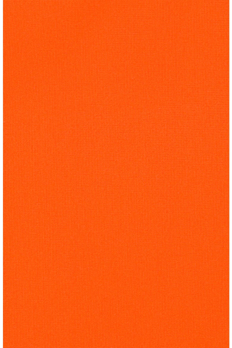 Le Sporty High Leg Cheeky V Front Bikini Bottom, Alternate, color, ORANGE
