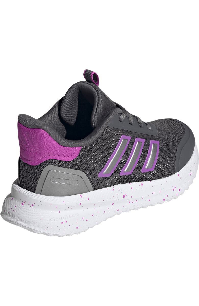 adidas x PLRPATH Kids' Running Shoe, Alternate, color, Grey / Purple Burst/ Iron Met.