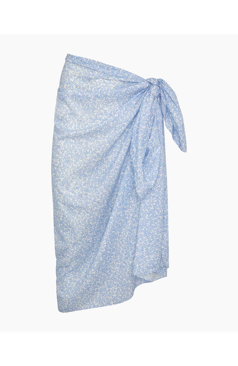 Onia Silk Blend Pareo, Alternate, color, Sky/Egret