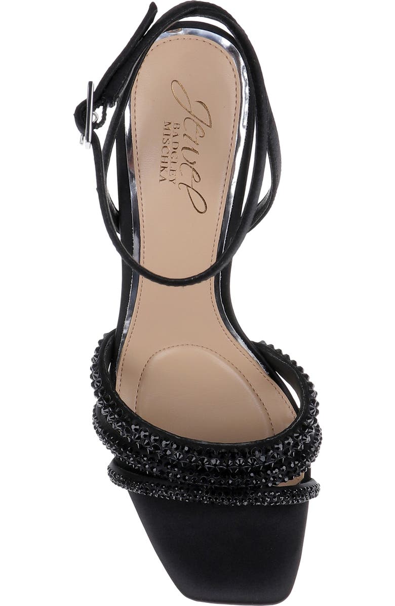 Jewel Badgley Mischka Zimal Ankle Strap Sandal, Alternate, color,