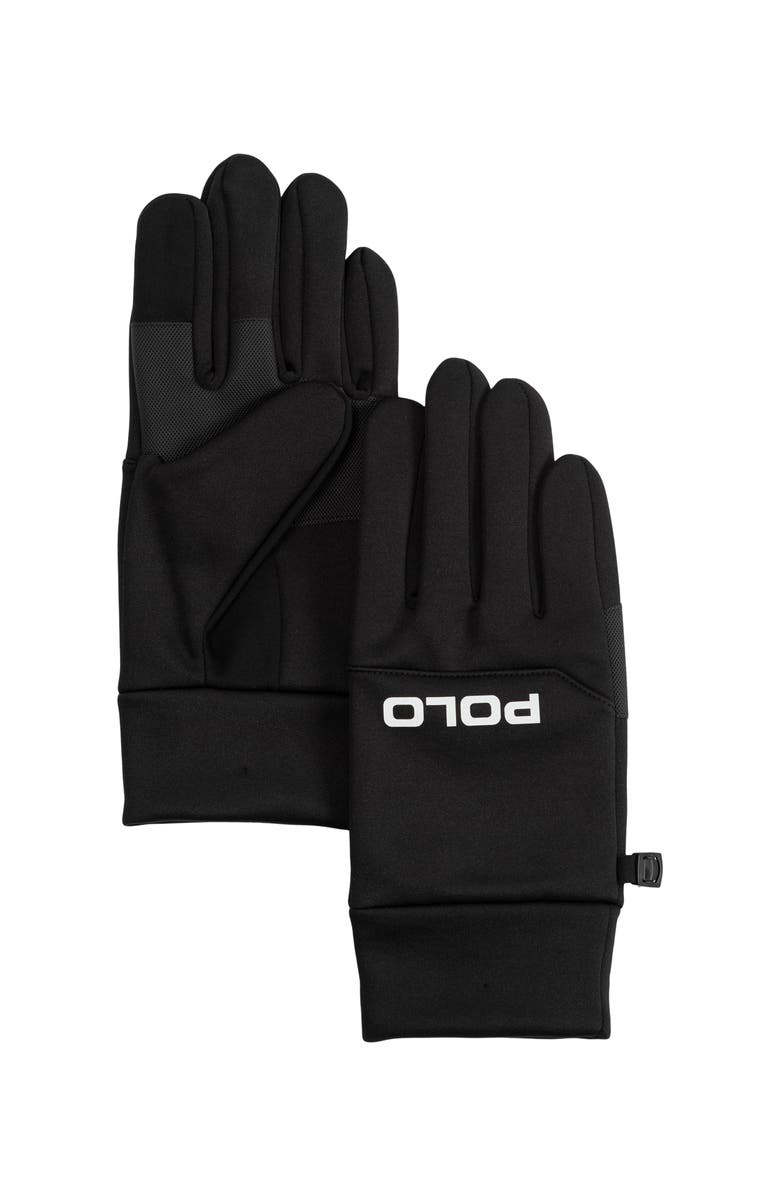 Polo Ralph Lauren Washable Commuter Touch Glove, Alternate, color, Black