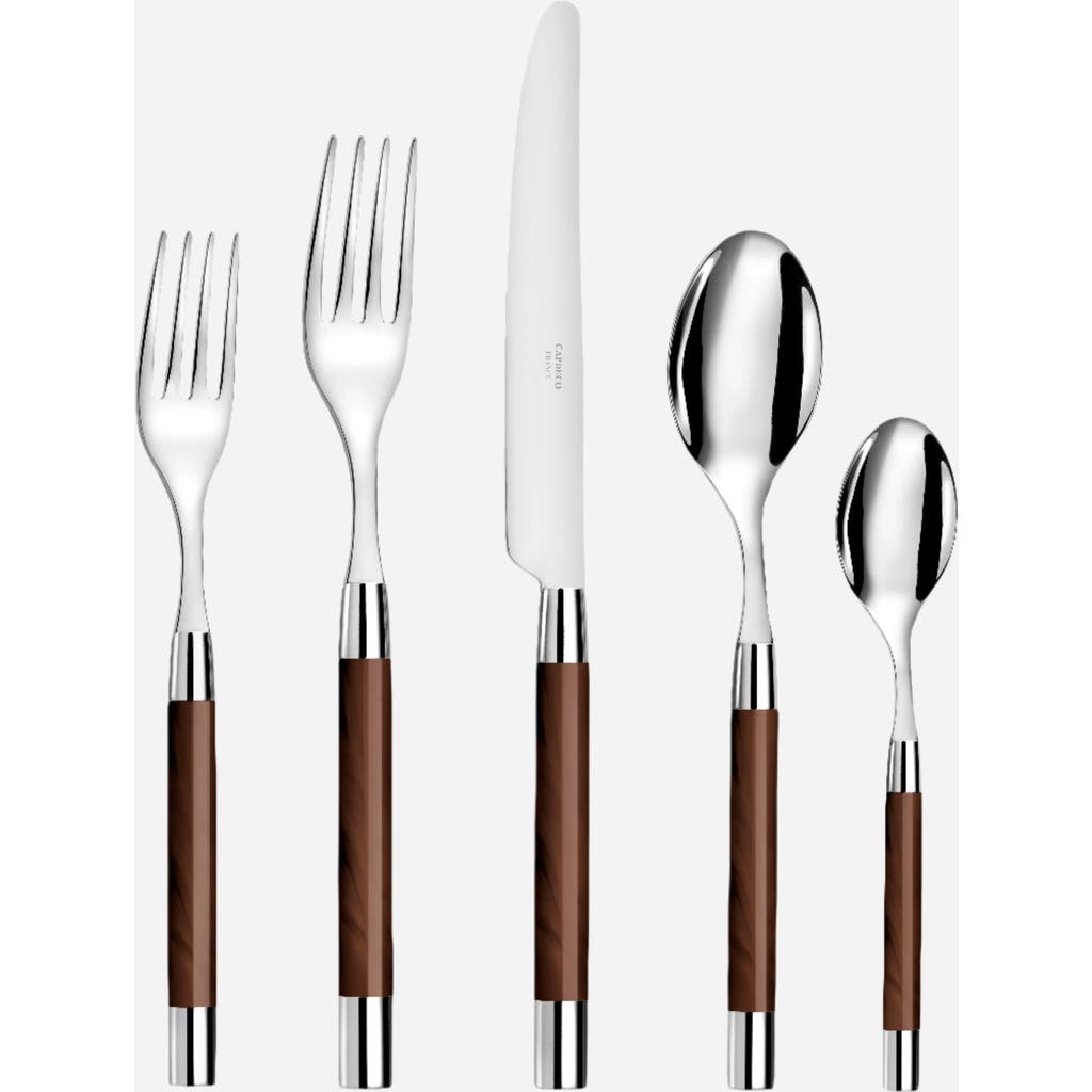 CAPDECO Conty - 5 Piece Place Setting in Brown  product