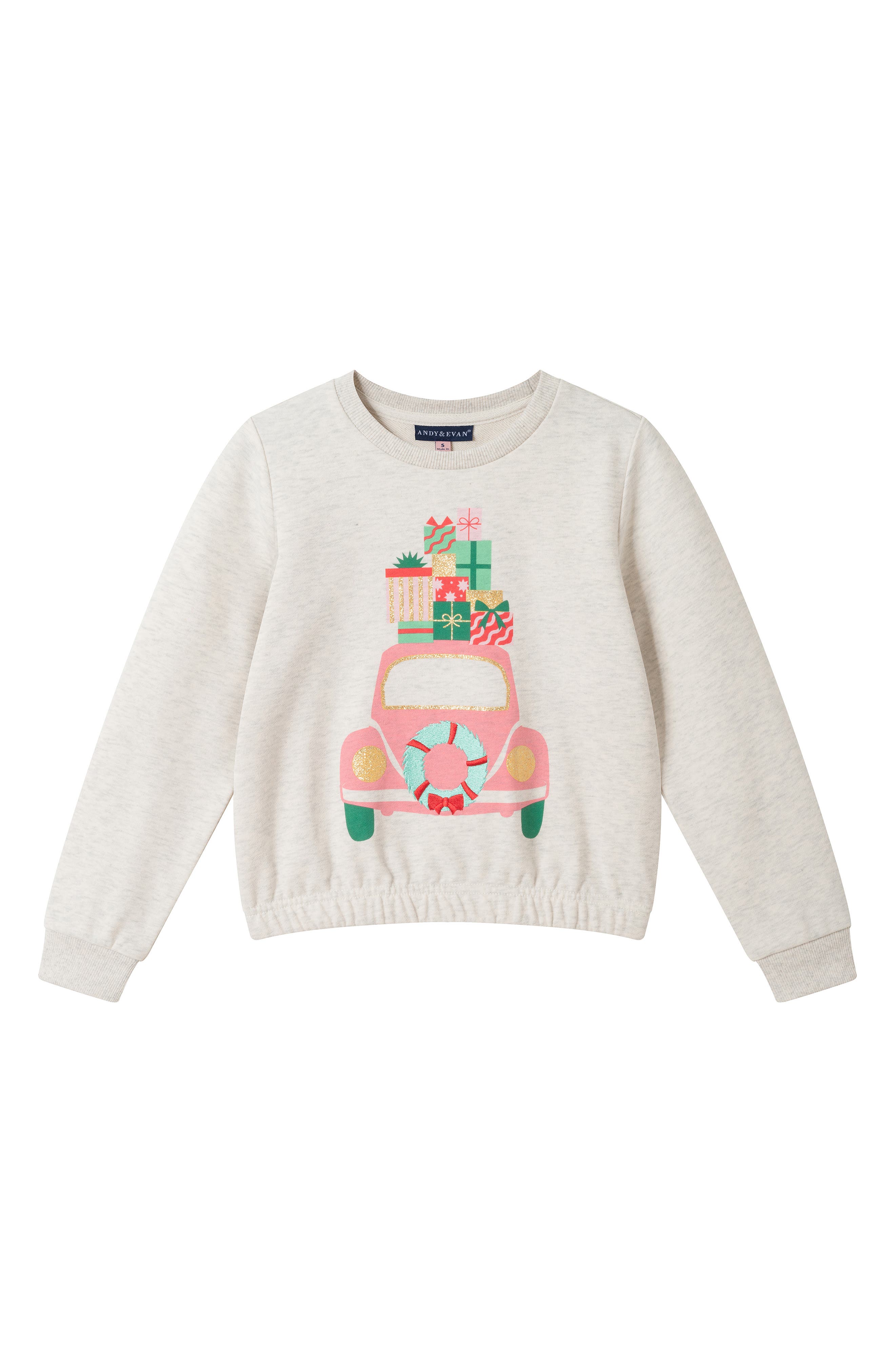 Kids' Holiday Car Graphic Sweatshirt