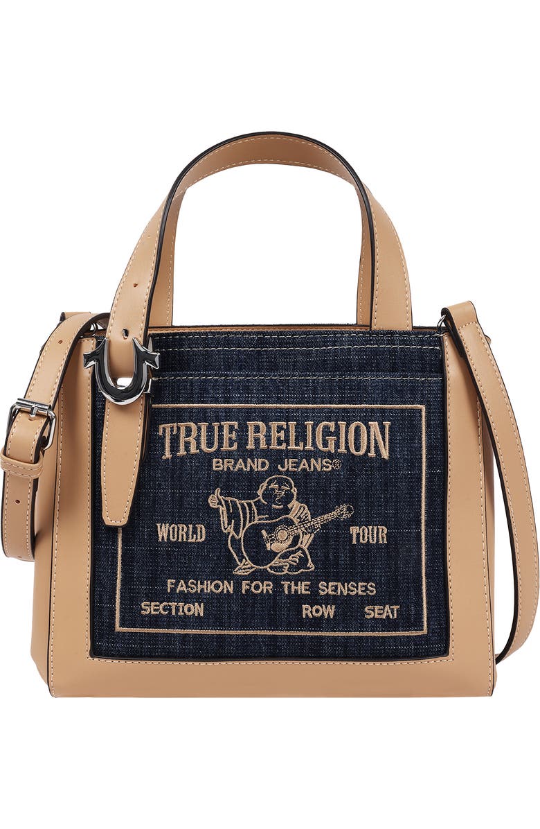 True Religion Arvin Budddha Crossbody Tote, Main, color,