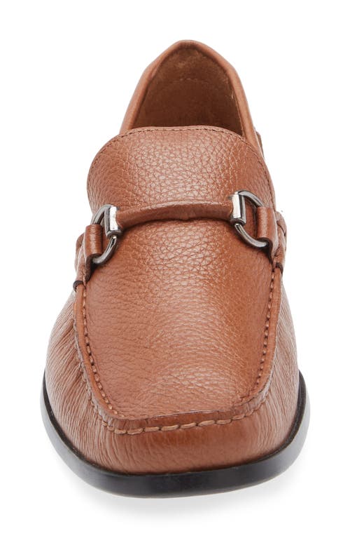 Marc Joseph New York Clarkson St Bit Loafer In Cognac Grainy