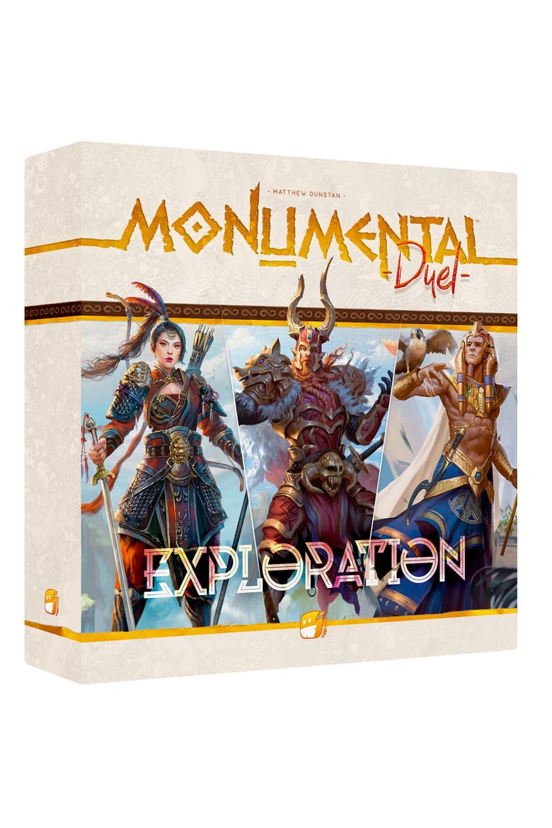 Monumental Duel Civilization Deckbuilding Board Game, Ages 10+, Main, color, Multicolored