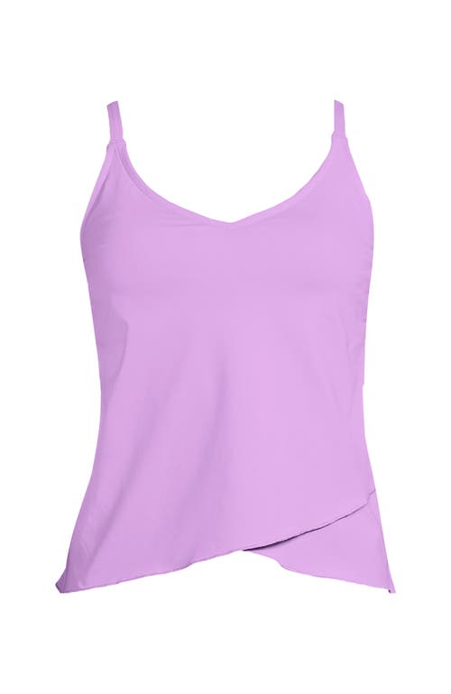 LANDS' END LANDS' END TULIP HEM TANKINI TOP 