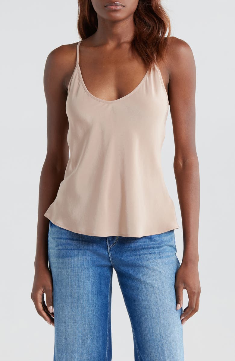 L'AGENCE Lexi Silk Camisole, Main, color,