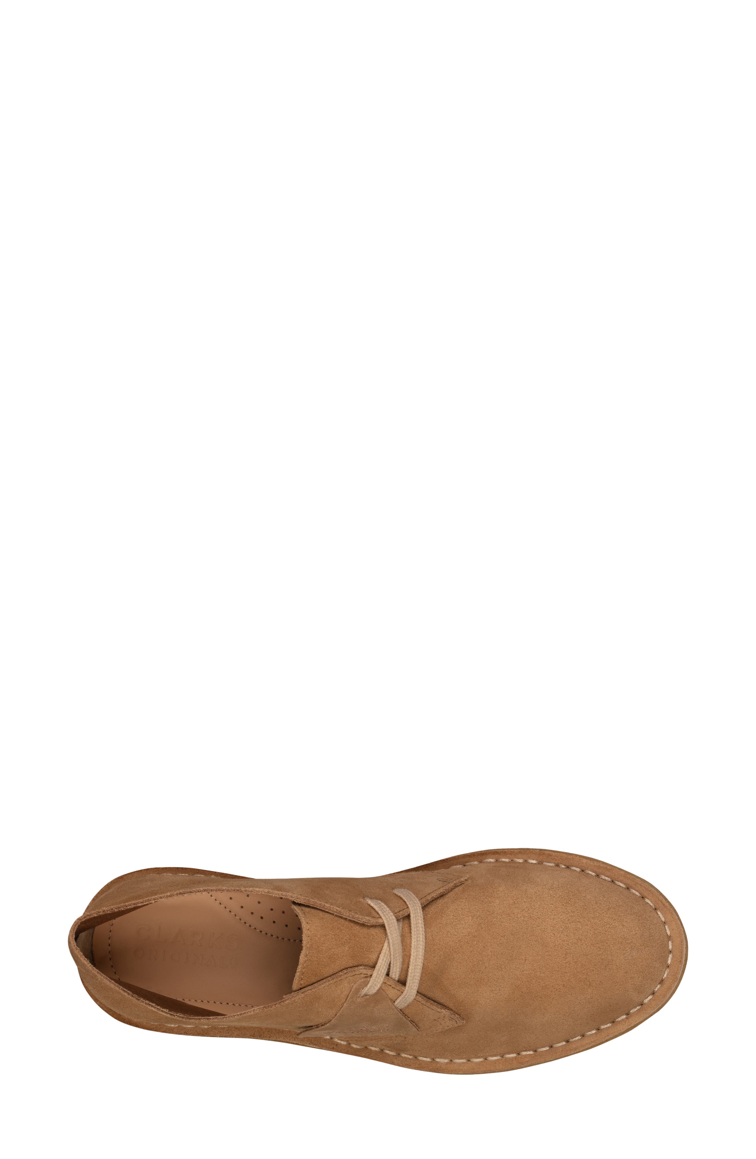 Clarks® Arisa Chukka Boot, Alternate, color, DARK SAND SUEDE