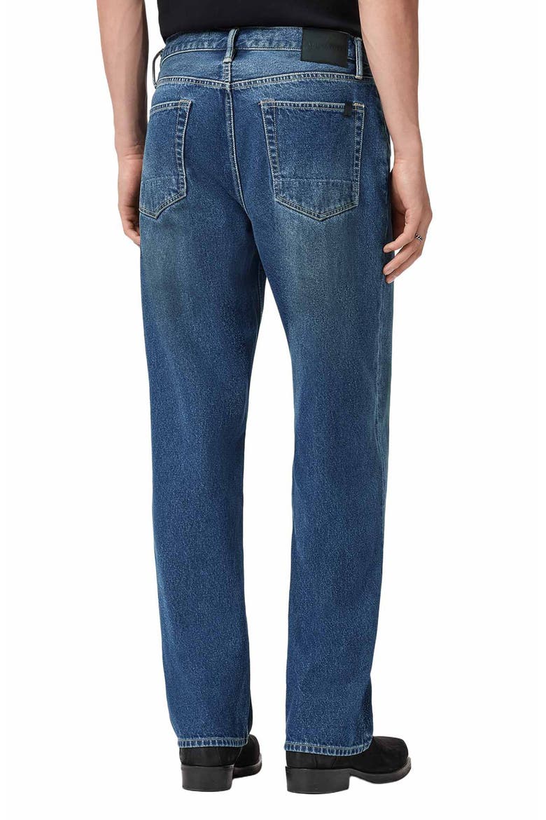 Mullen Straight Leg Jeans, Alternate, color, WORN INDIGO BLUE