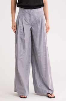TWP Didi Stripe Wide Leg Pants