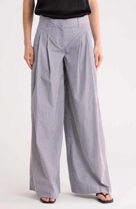 TWP Didi Stripe Wide Leg Pants