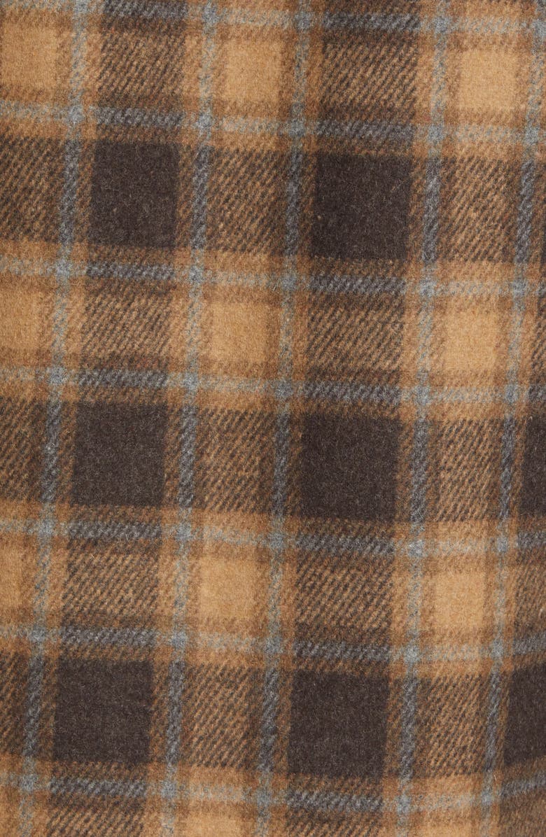 A.P.C. New Emile Plaid Wool Blend Shirt Jacket, Alternate, color, 