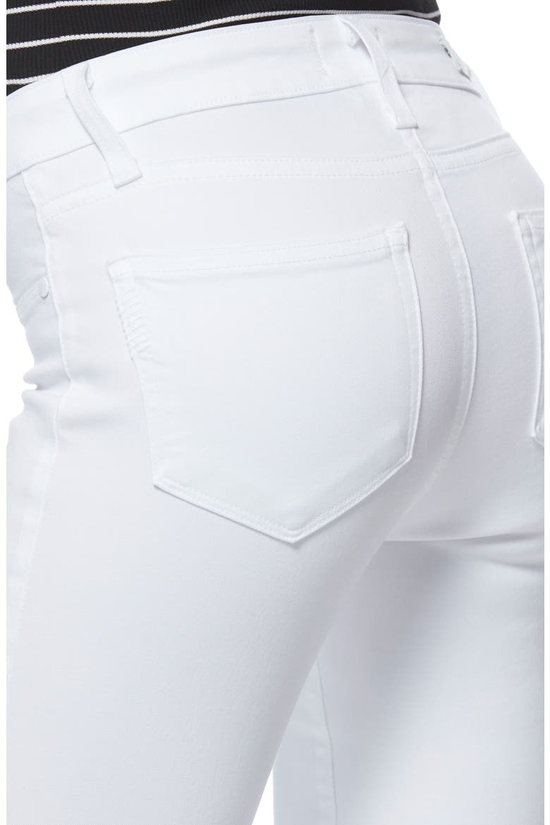 Verdugo Faux Pocket Crop Skinny Jeans, Alternate, color, VIVID WHITE