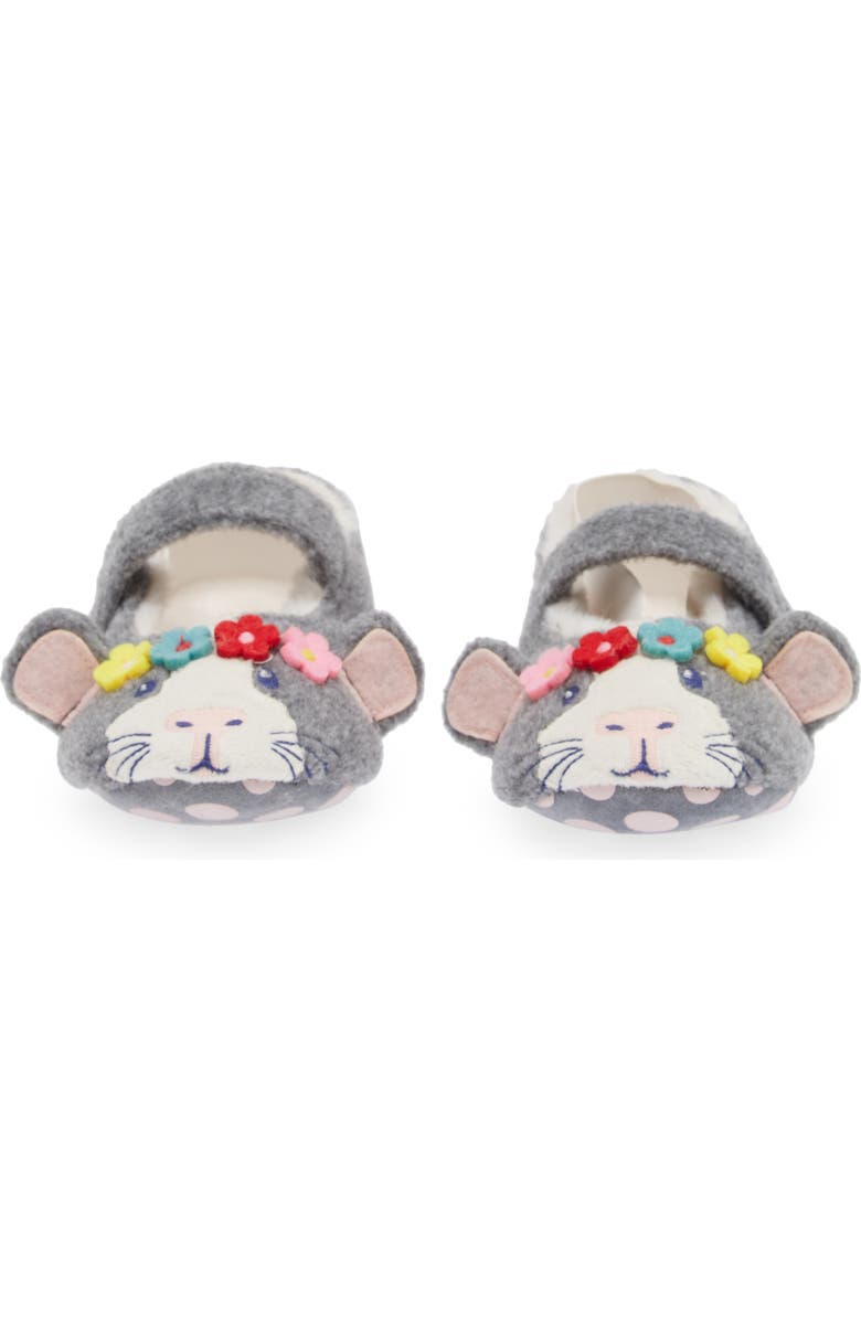 Mini Boden Kids' Guinea Pig Slippers, Alternate, color,