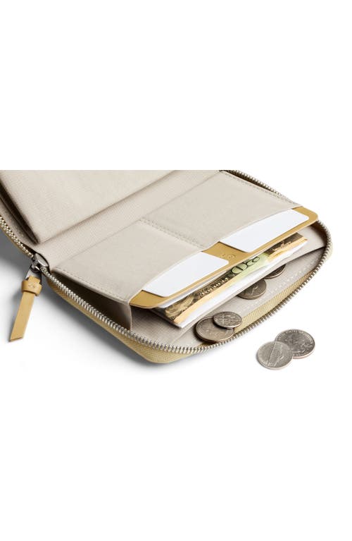 Bellroy Leather Rfid Folio Wallet In Neutral
