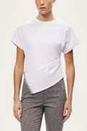 Nocturne Embellished Asymmetric T-Shirt