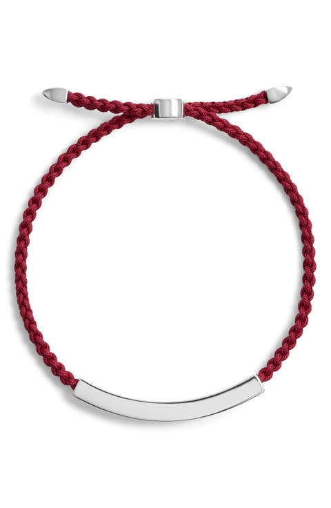 Linear Bold Cord Bracelet