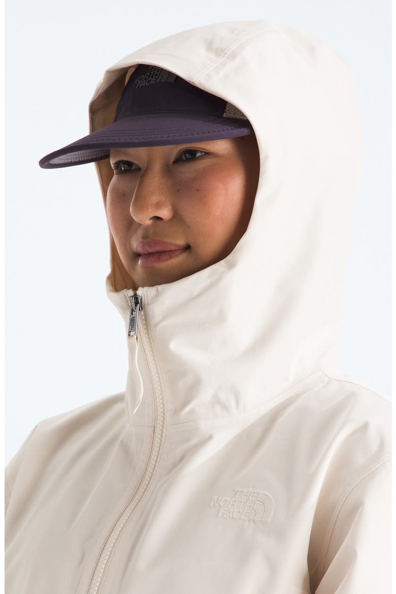 Daybreak Water Repellent Hooded Jacket, Alternate, color, WHITE DUNE