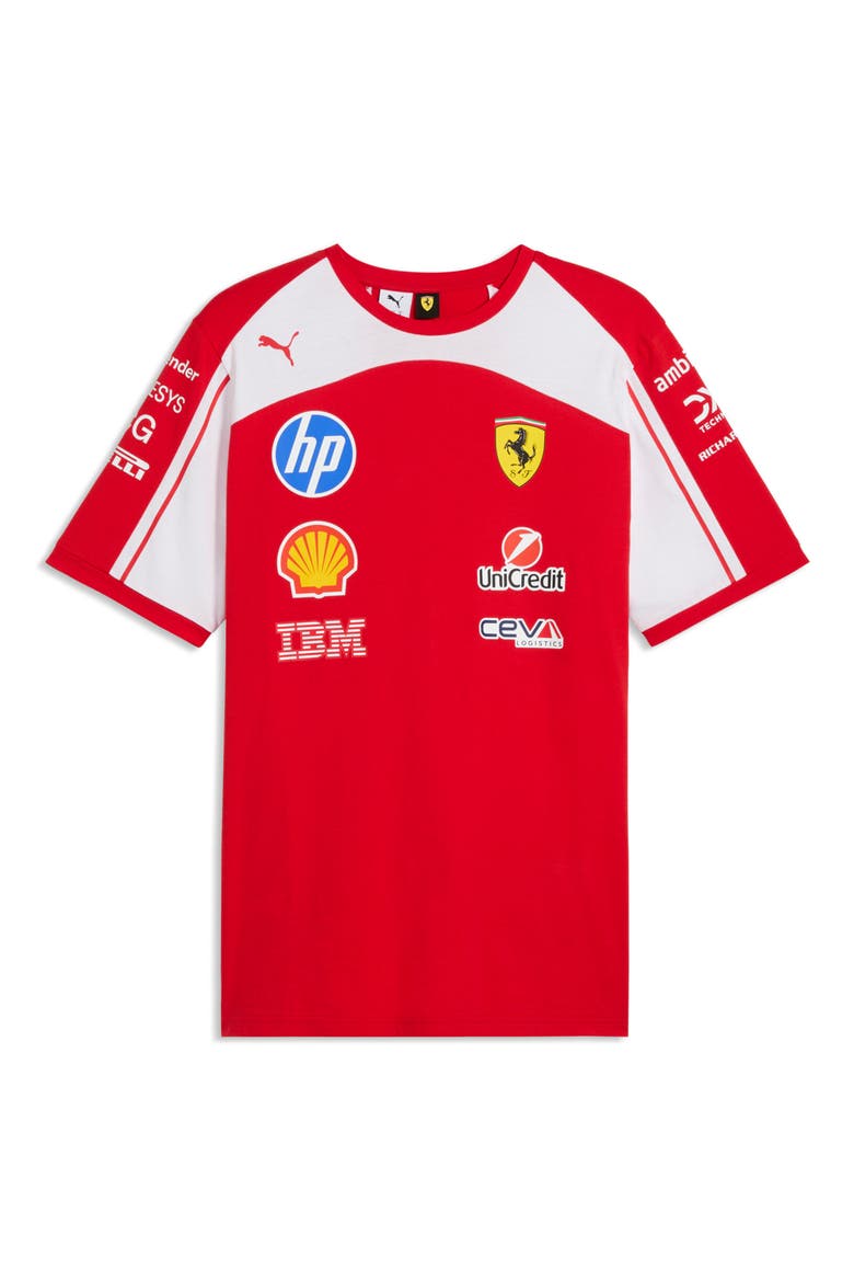 Scuderia Ferrari Replica T-Shirt, Alternate, color, PUMA RED