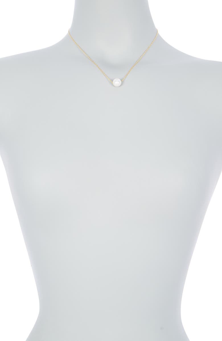 EFFY 14K Yellow Gold Freshwater Pearl Necklace, Alternate, color, White