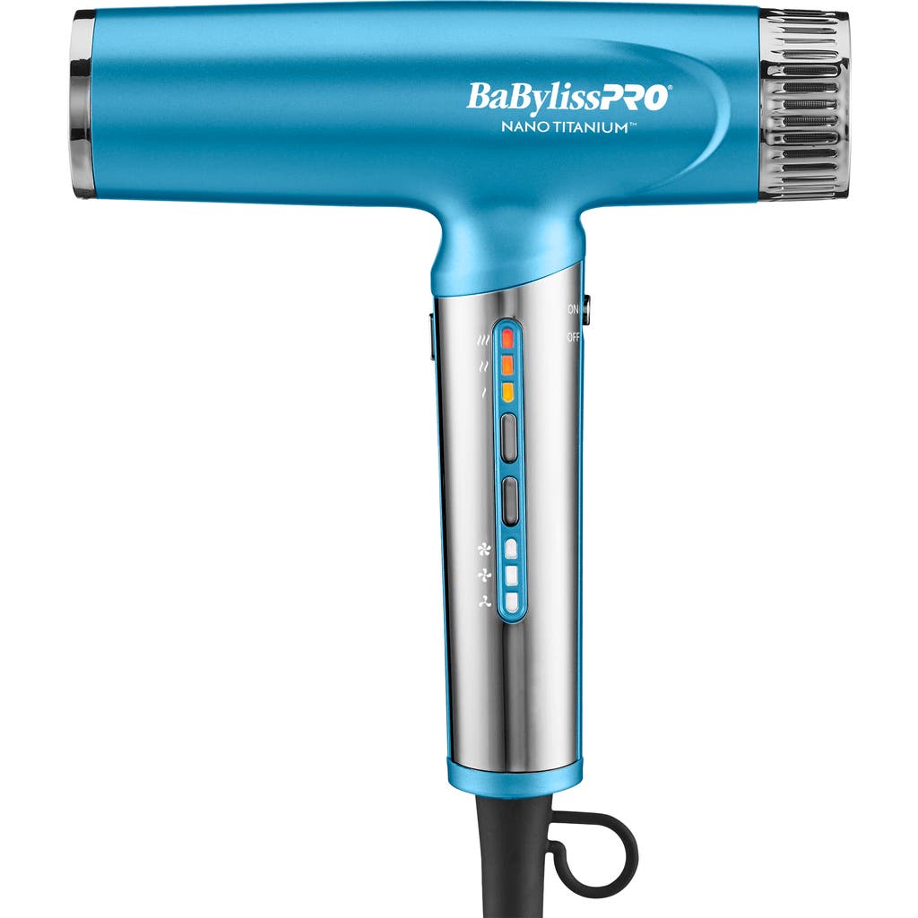 Babylisspro Nano Titanium Nano Light Ionic Dryer In Blue