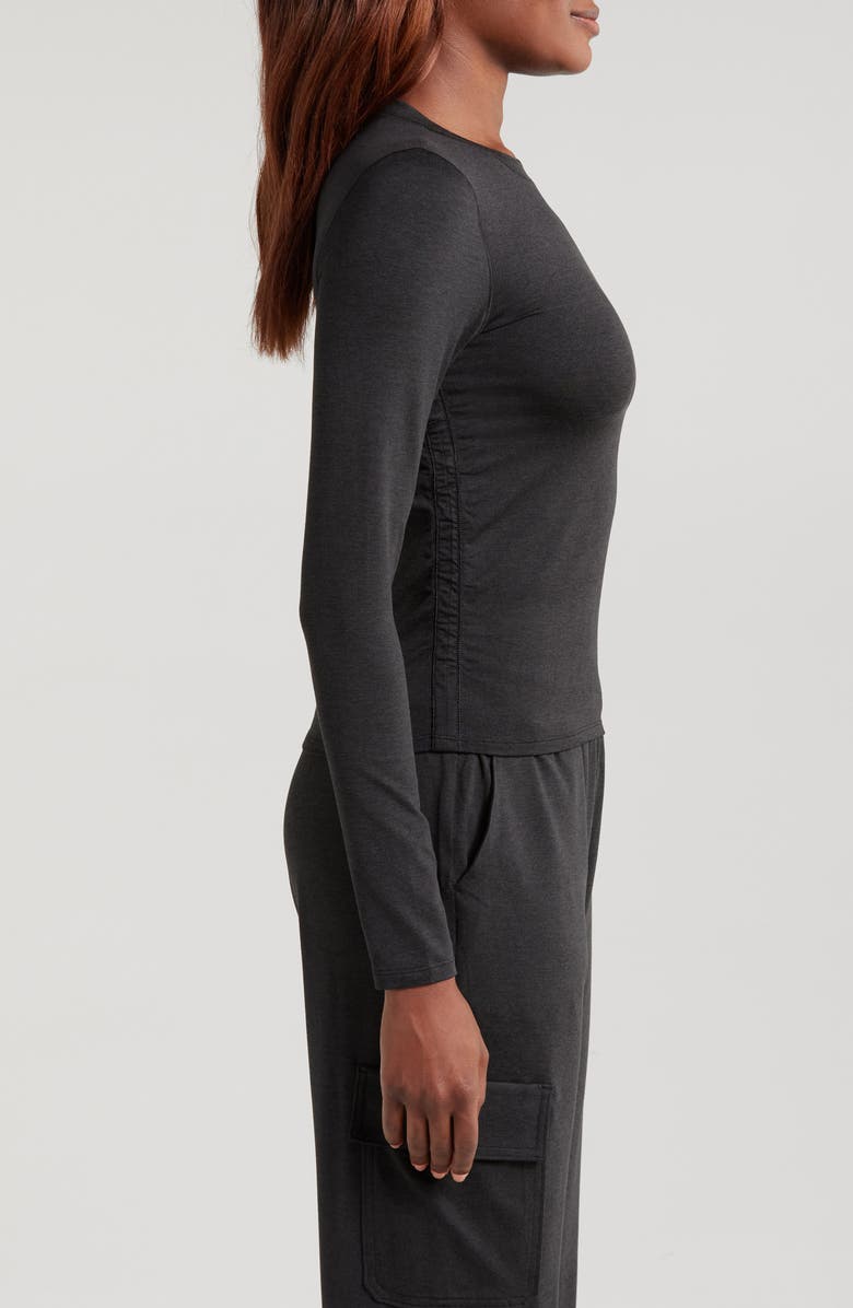 Vuori Halo Long Sleeve Ruched T-Shirt, Alternate, color,