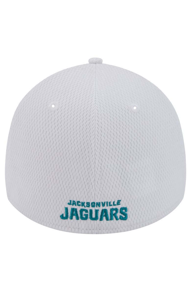 New Era Men's New Era White Jacksonville Jaguars Active 39THIRTY Flex Hat, Alternate, color, White