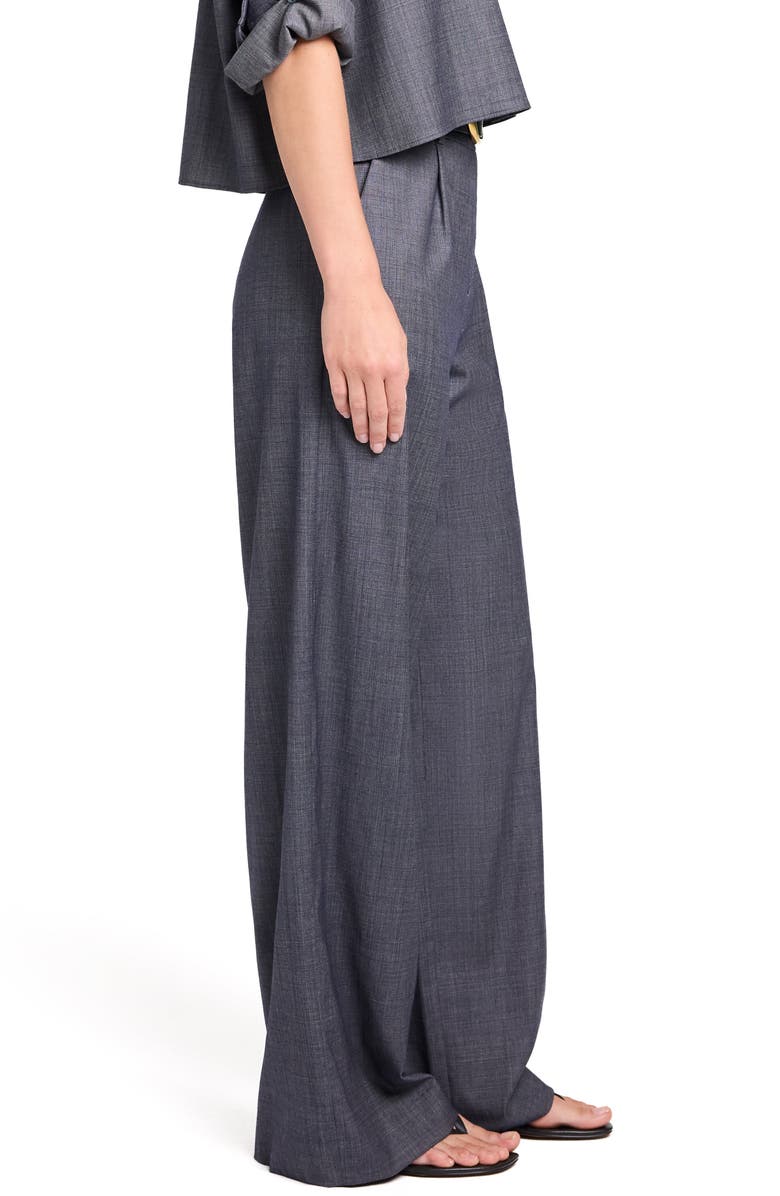 TWP Hudson Wool Blend Pants, Alternate, color, Medium Indigo