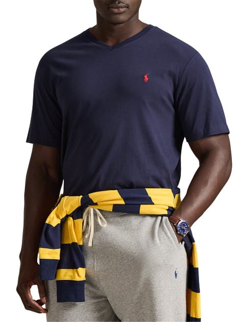 Big & Tall Classic Fit V-neck T-shirt
