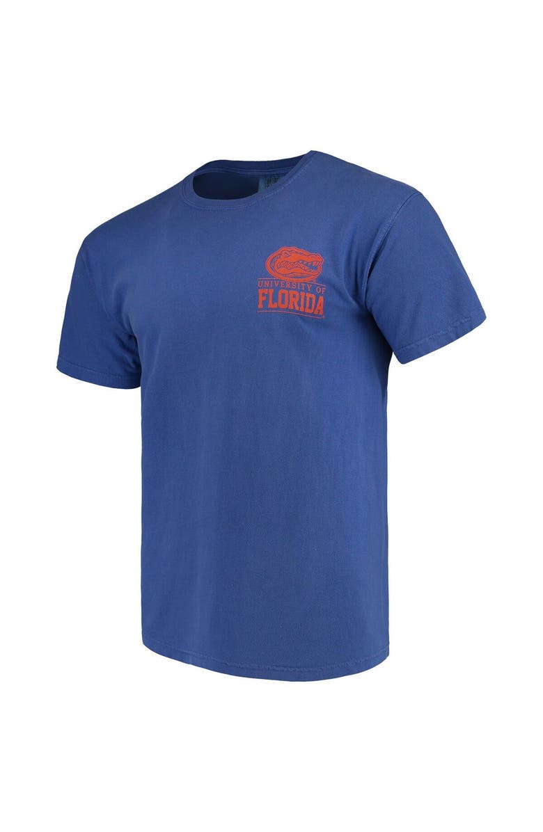 IMAGE ONE Men's Royal Florida Gators Comfort Colors Campus Icon T-Shirt, Alternate, color, 