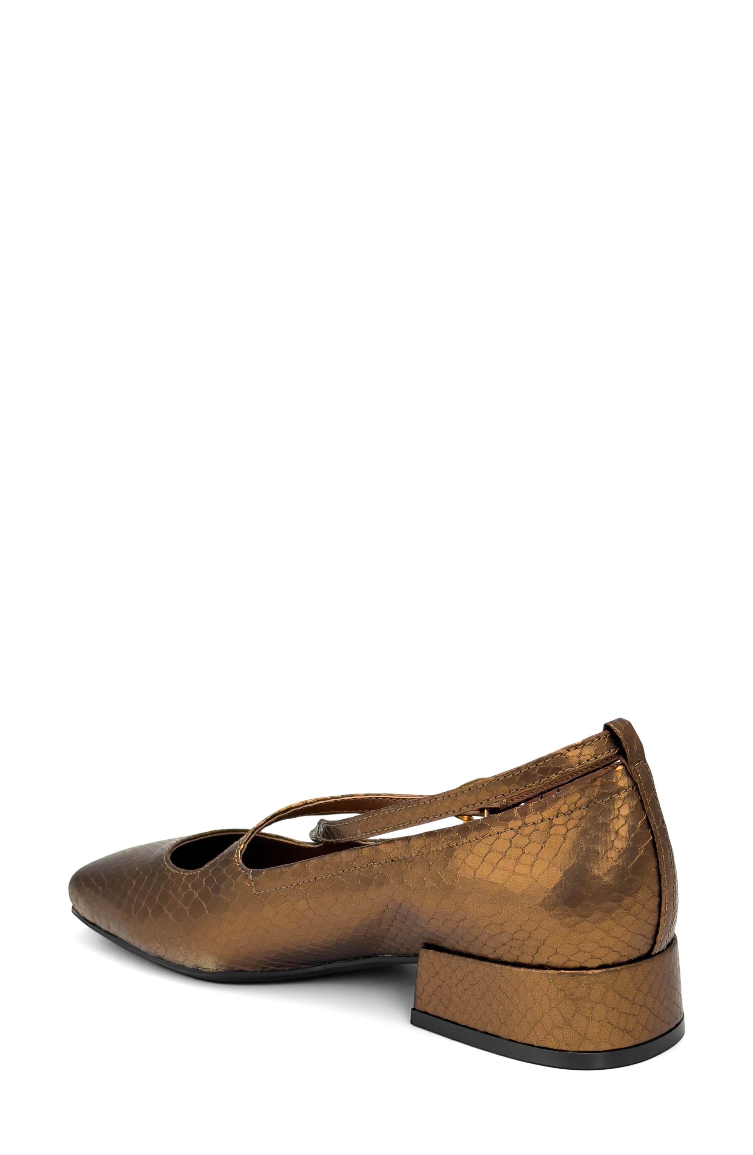 Irisa Faux Leather Mary Jane Pump, Alternate, color, BRONZE
