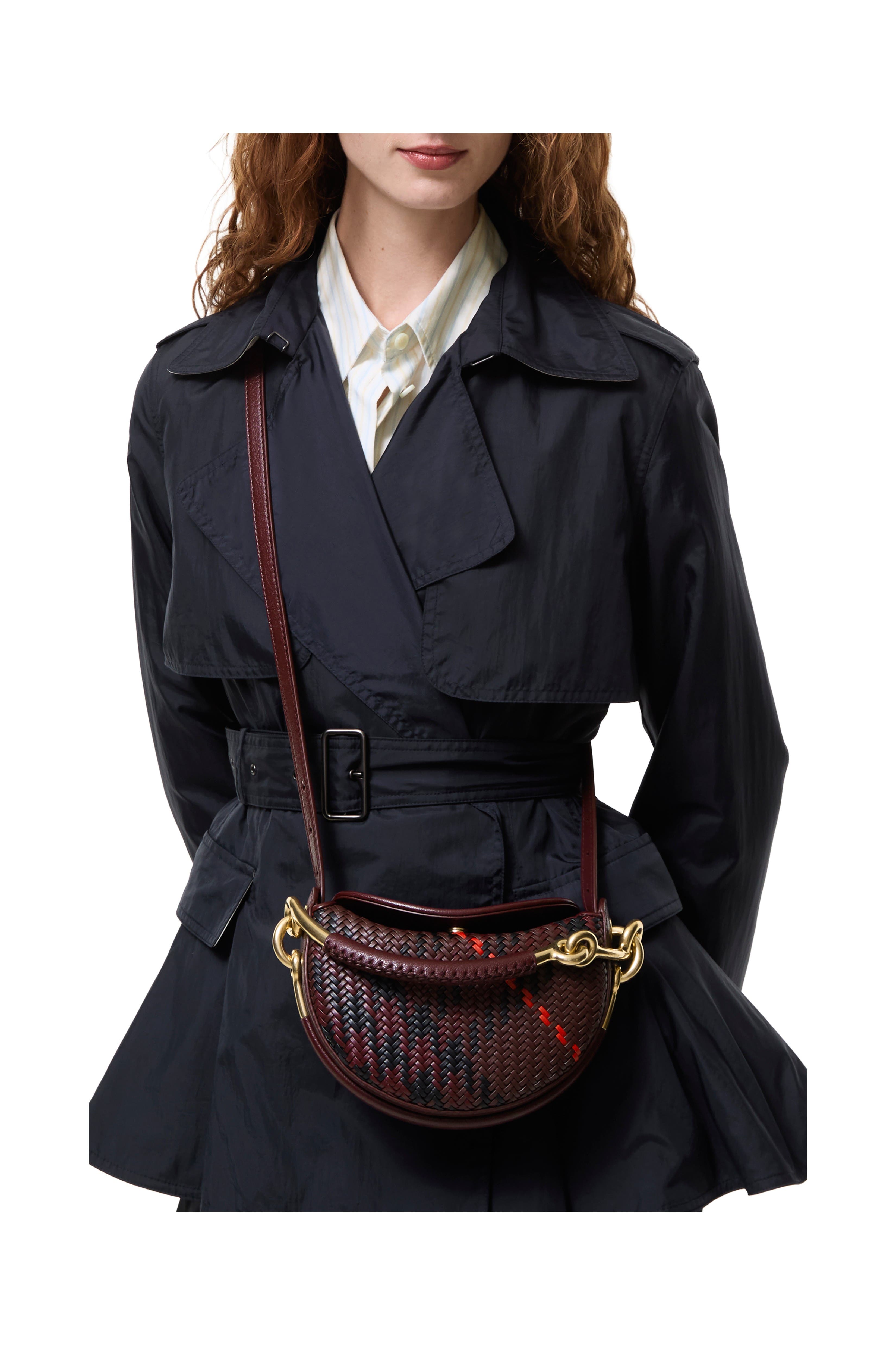 Bridle Clutch, Alternate, color, Burgundy