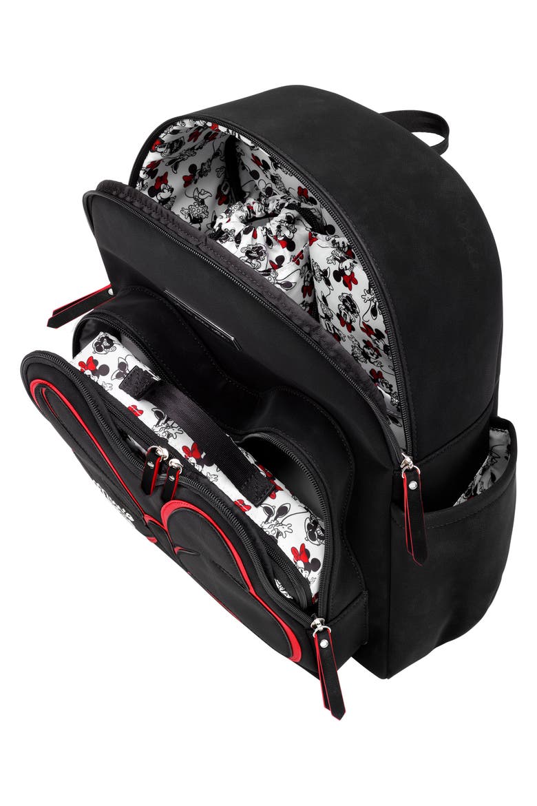 District Signature Minnie Backpack Diaper Bag, Alternate, color, MINNIE MOUSE LEATHERETTE
