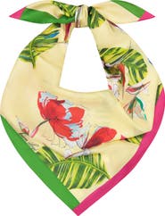 Bien Abyé Garden View Silk Scarf