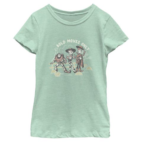 Girl's Toy Story 5 Bold Moves Only  Graphic T-Shirt