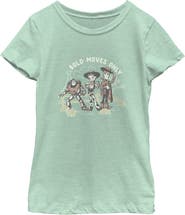 Toy Story 5 Girl's Toy Story 5 Bold Moves Only  Graphic T-Shirt
