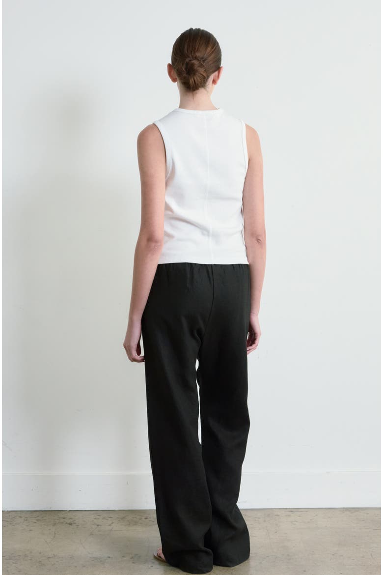 Classic Round Neck Tank, Alternate, color, White