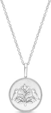 Roseate Tree of Life Pendant Necklace