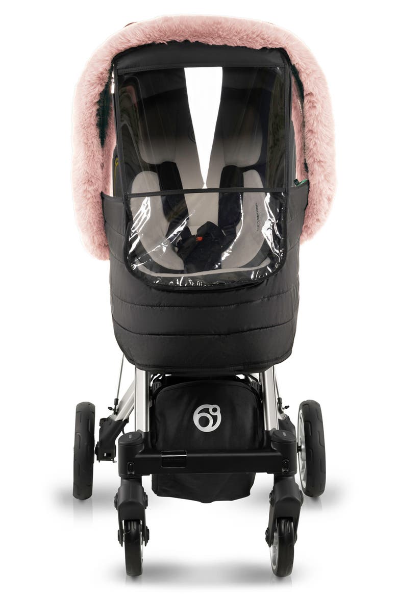 G5 Stroller Winter Kit, Alternate, color, BLACK/ PINK