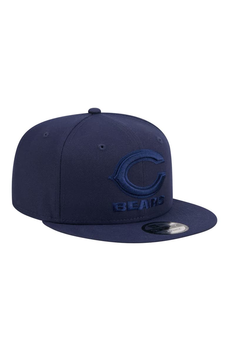 New Era Men's New Era  Navy Chicago Bears Colorpack 9FIFTY Snapback Hat, Alternate, color, Navy