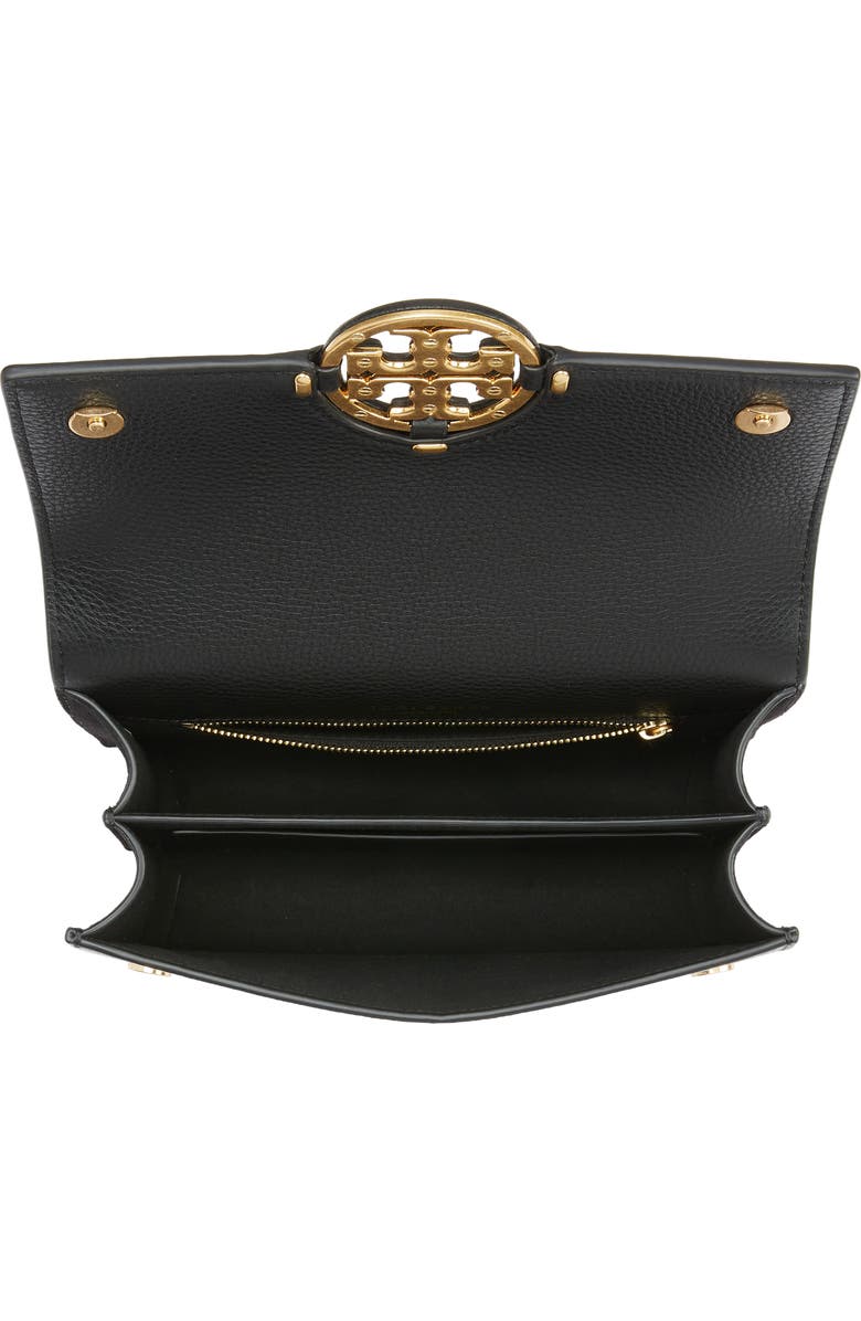 Tory Burch Miller Small Leather Flap Shoulder Bag, Alternate, color,