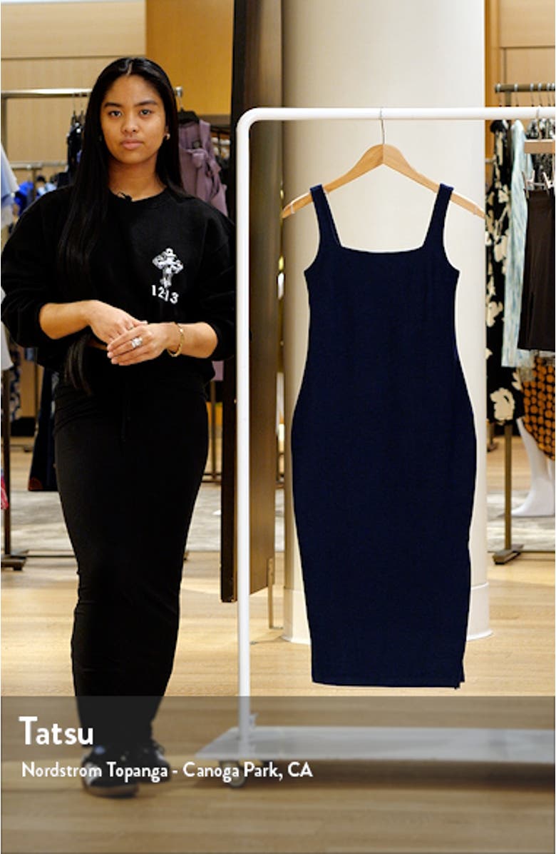 Space Dye Icon Midi Dress, sales video thumbnail