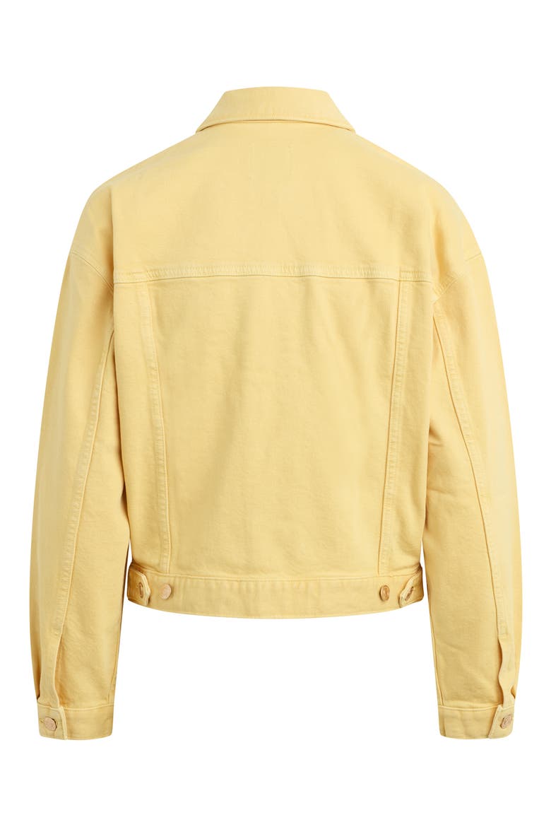 The Otto Denim Boyfriend Jacket, Alternate, color, GOLDEN