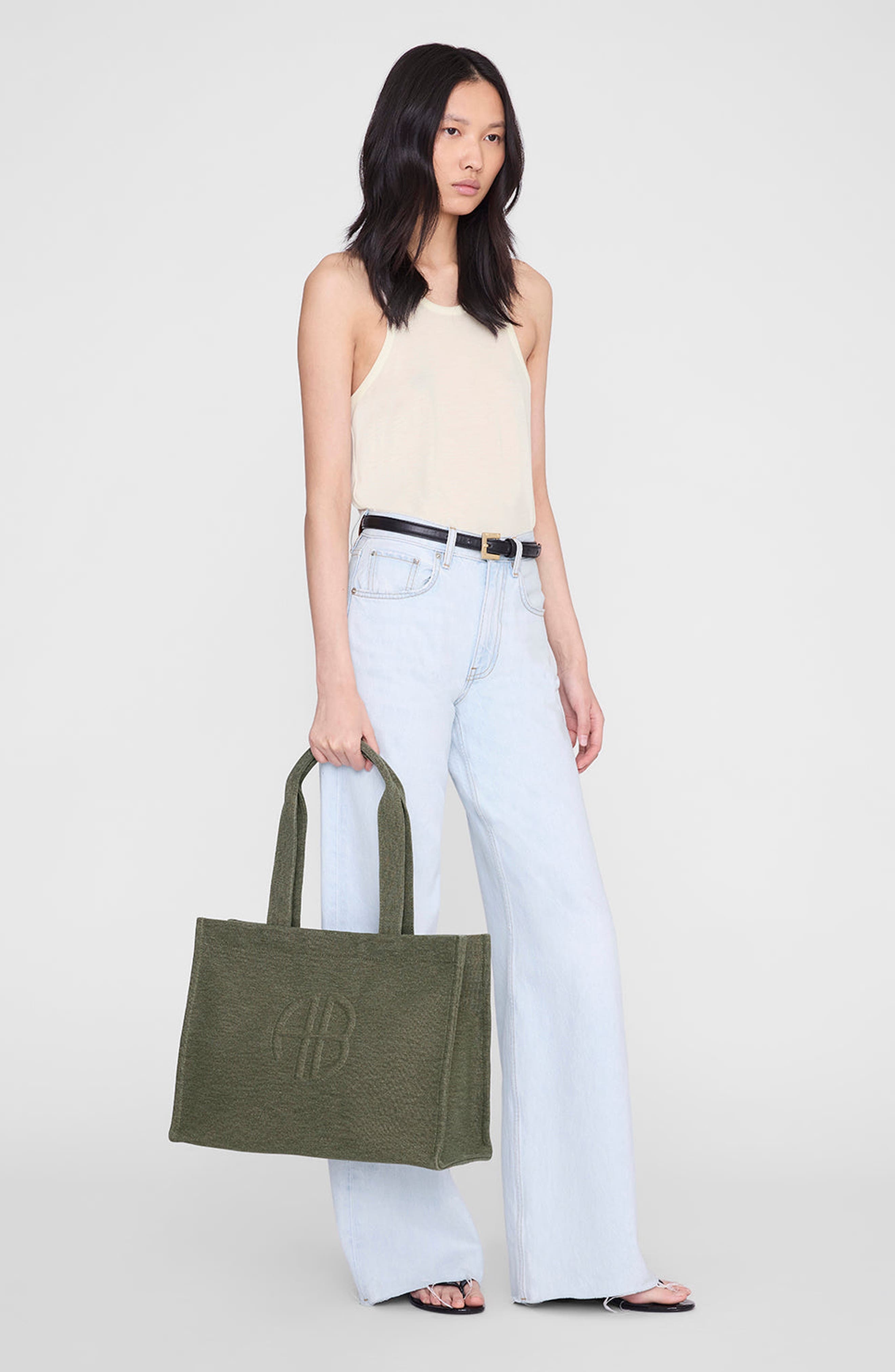 Lara Tote Bag, Alternate, color, Sage