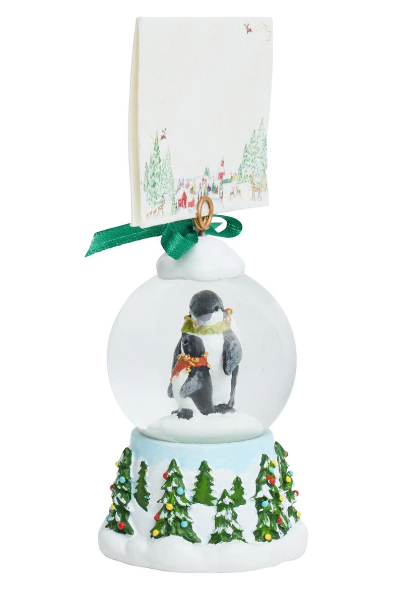 Berry & Thread Reindeer Miniature Snow Globe, Alternate, color, MULTI